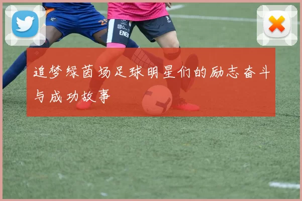 追梦绿茵场足球明星们的励志奋斗与成功故事