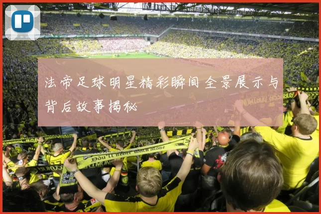 法帝足球明星精彩瞬间全景展示与背后故事揭秘